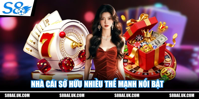 Nhà cái sở hữu nhiều thế mạnh nổi bật